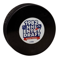 1982 NHL Draft Montreal Puck