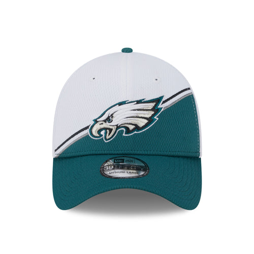 Philadelphia Eagles New Era 2023 Sideline 39THIRTY Stretch Fit Hat