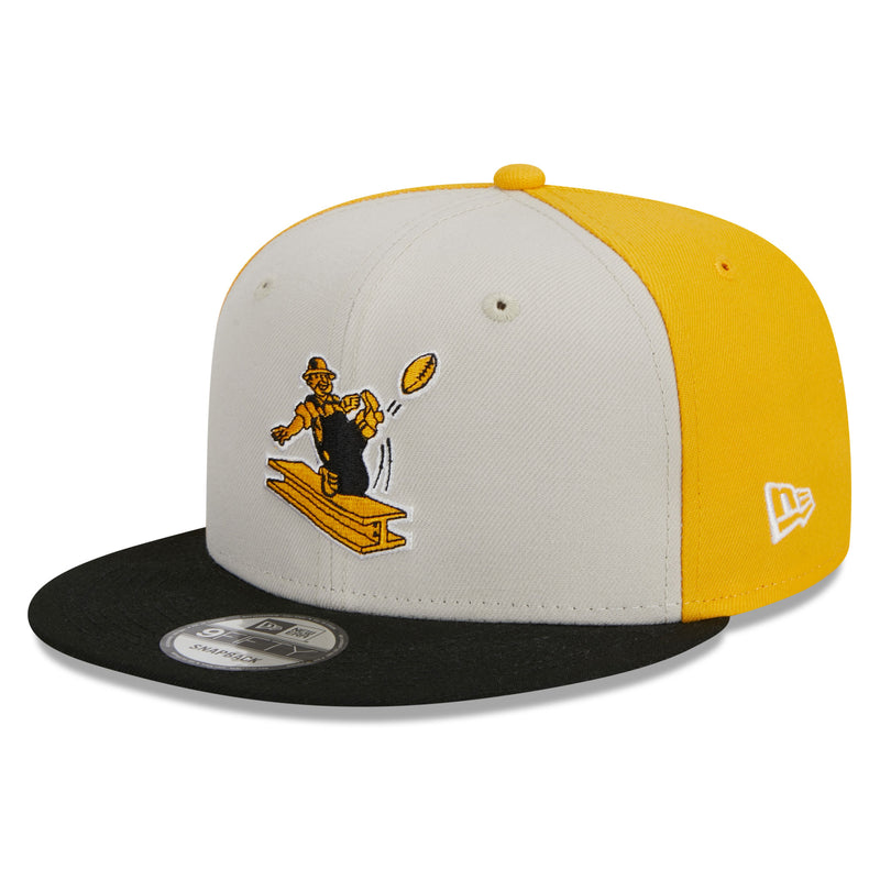 Pittsburgh Steelers New Era 2023 Sideline Historic 9FIFTY Snapback Hat