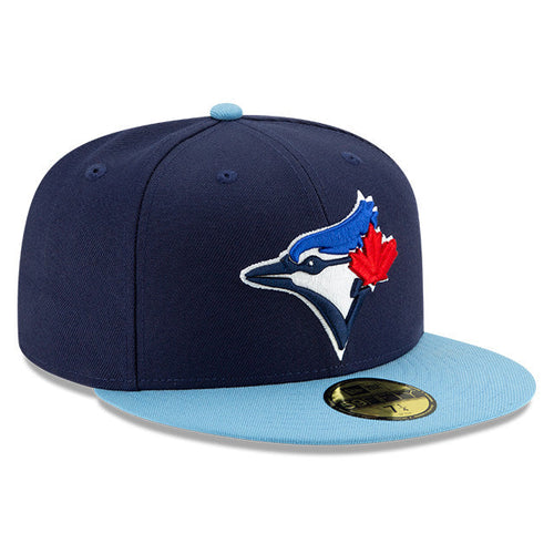 Youth Toronto Blue Jays ON-FIELD Navy/Powder Blue New Era 59Fifty Cap