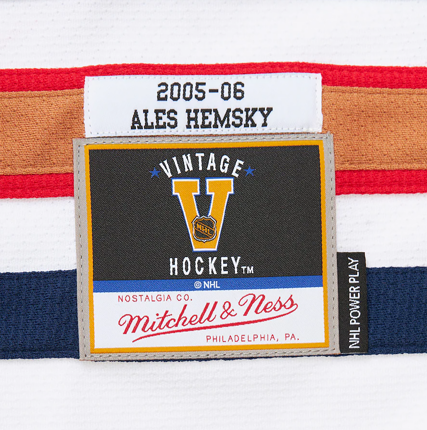 Ales Hemsky Signed Mitchell & Ness Edmonton Oilers Powerplay White Jersey 2005-06