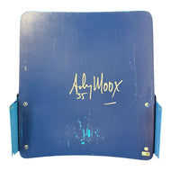Andy Moog Signed Northlands Coliseum Seatback