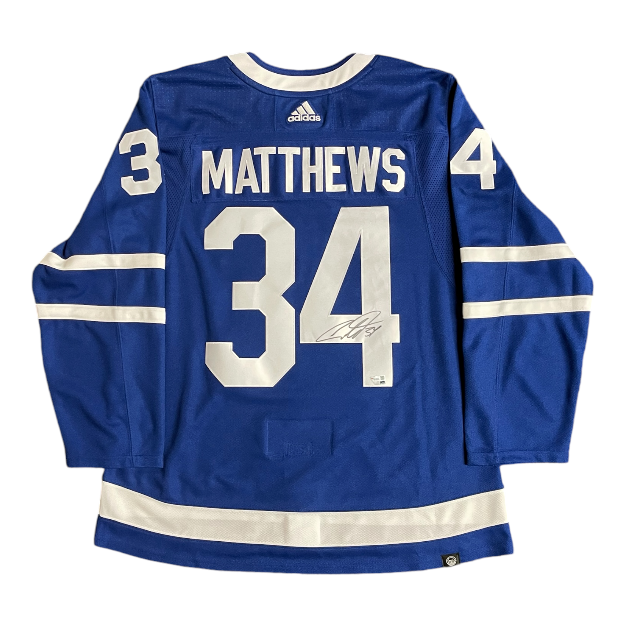Auston Matthews Signed Toronto Maple Leafs Blue adidas Authentic