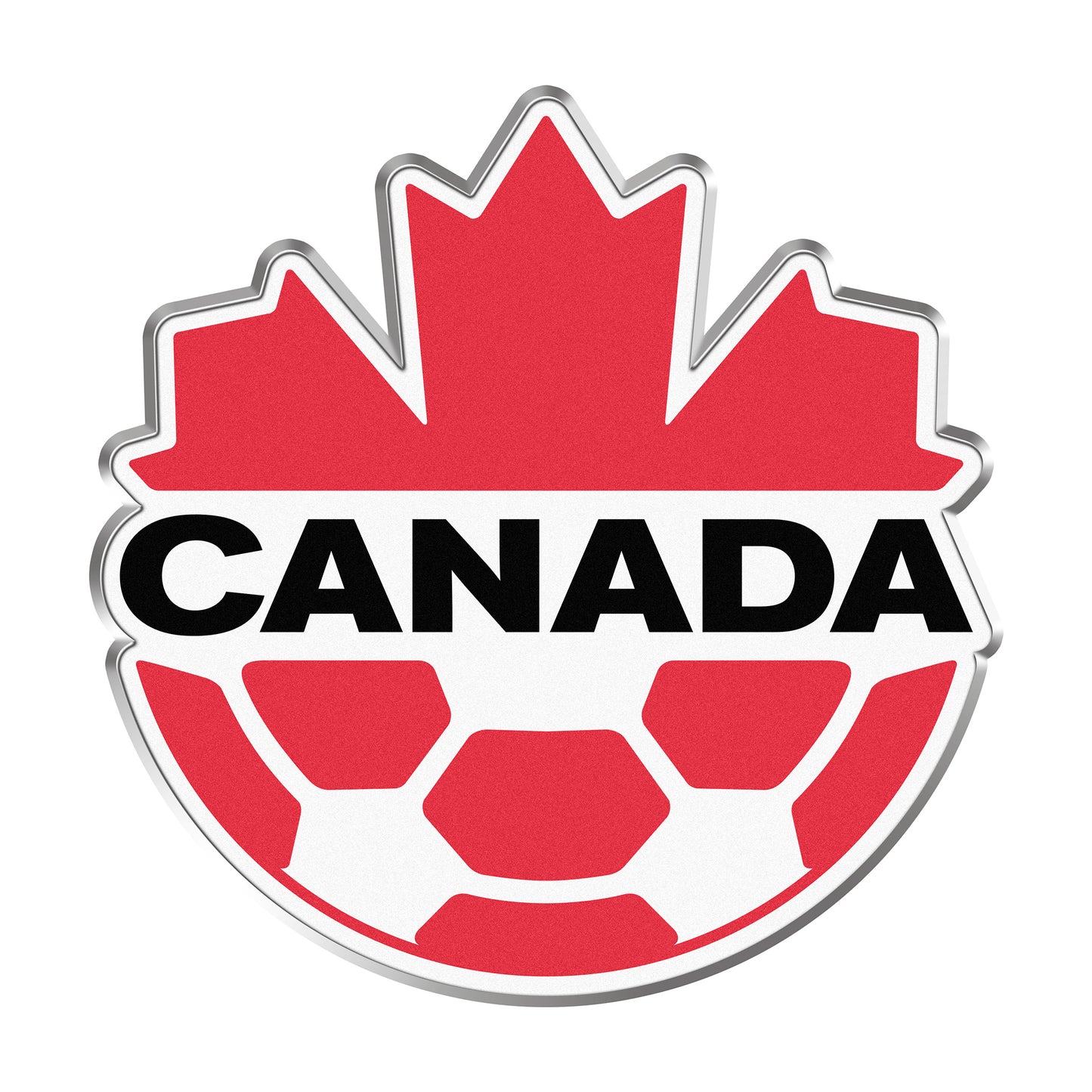 Canada Soccer Logo Lapel Pin