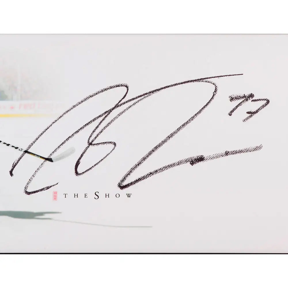 Connor McDavid Signed Edmonton Oilers The Show 20x44 Framed Print