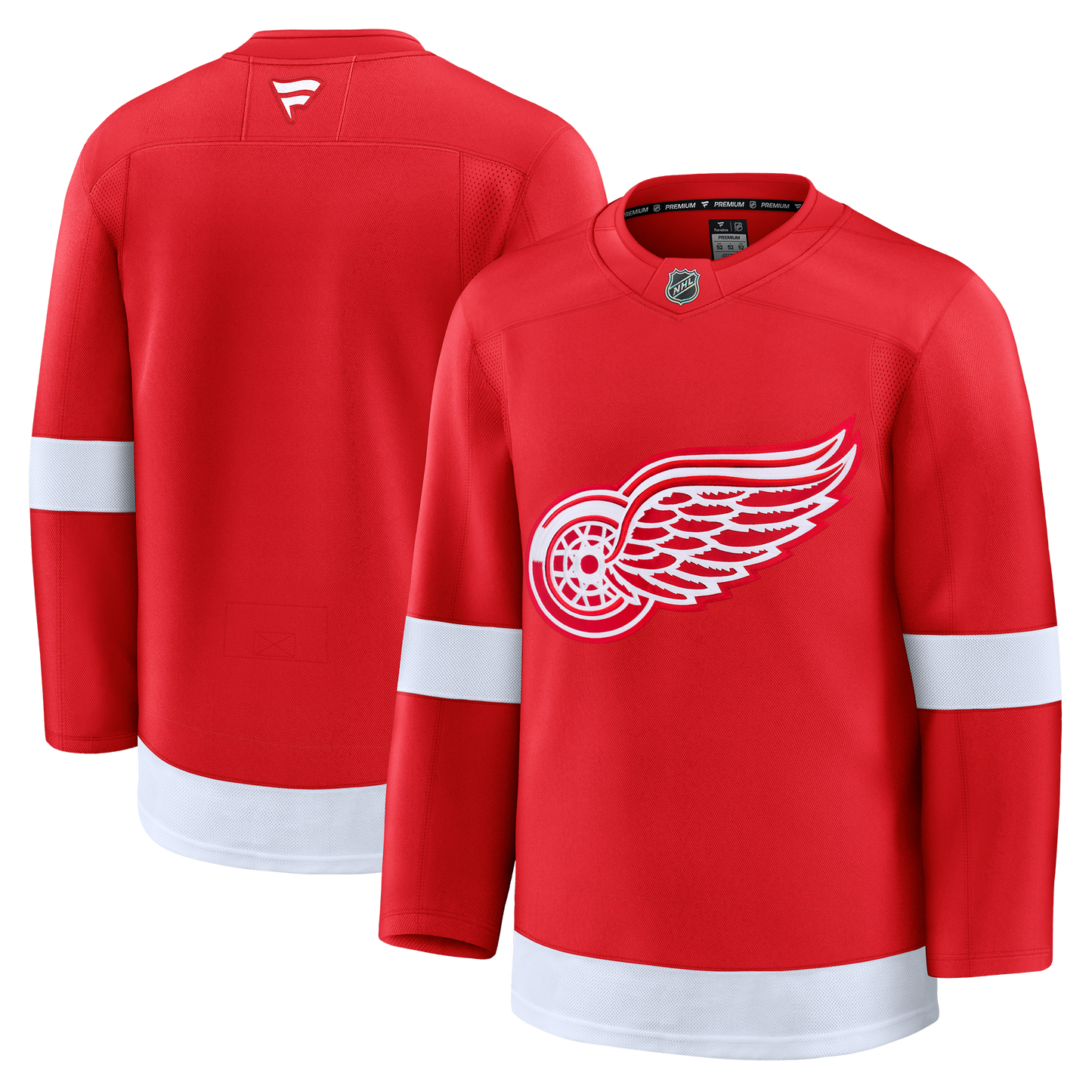 Detroit Red Wings Fanatics Premium Home Red Jersey