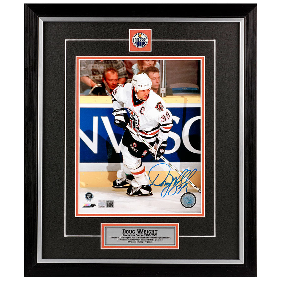 Doug Weight Edmonton Oilers Autographed 8x10 Photo