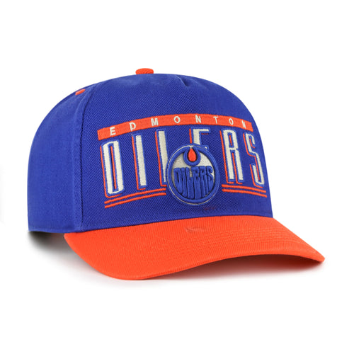 Edmonton Oilers Double Header Baseline '47 Hitch Hat