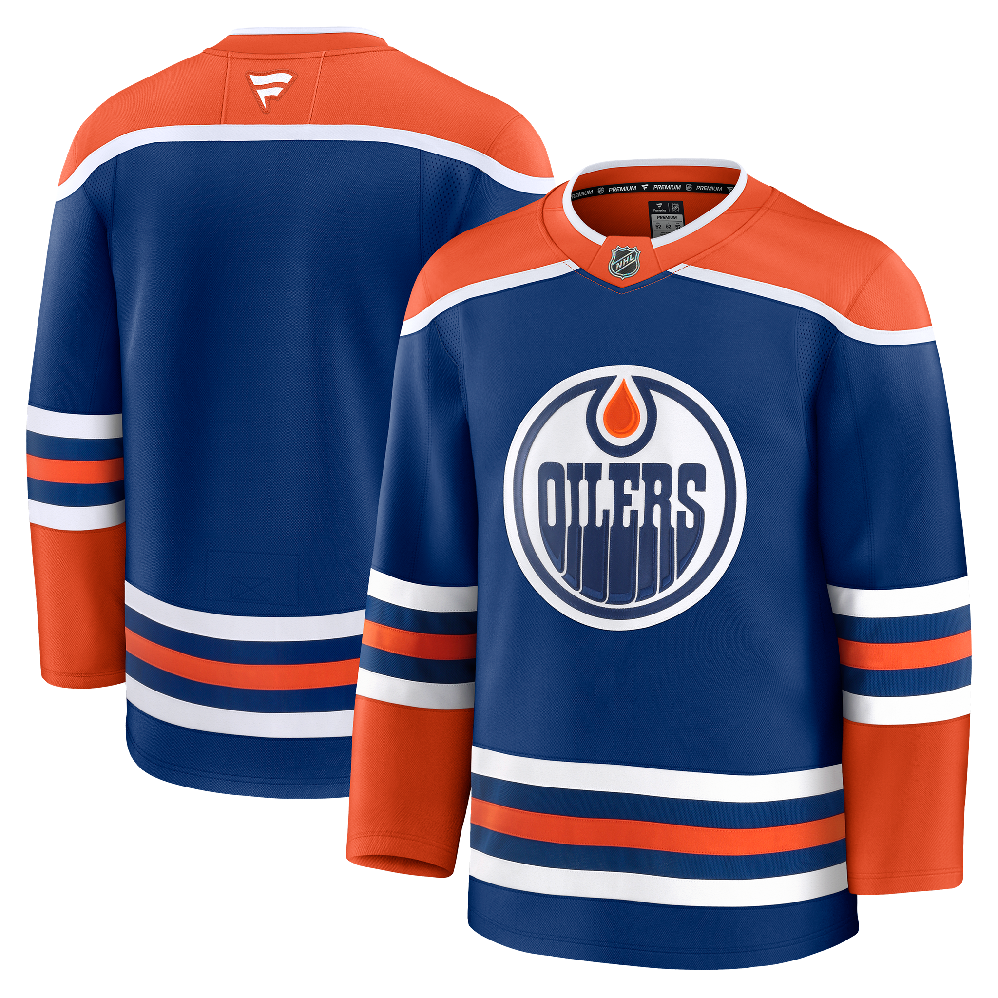 Edmonton Oilers Fanatics Premium Home Royal Jersey – Pro Am Sports