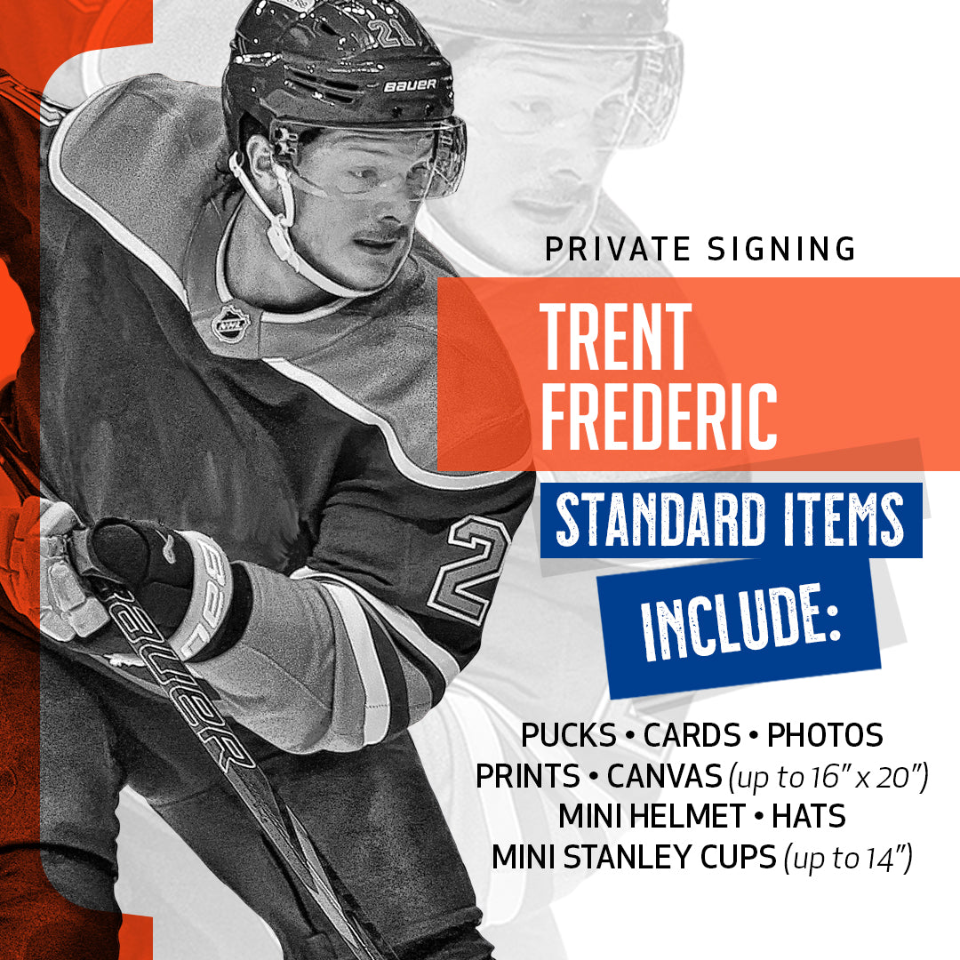 Have Trent Frederic Autograph Your Item!