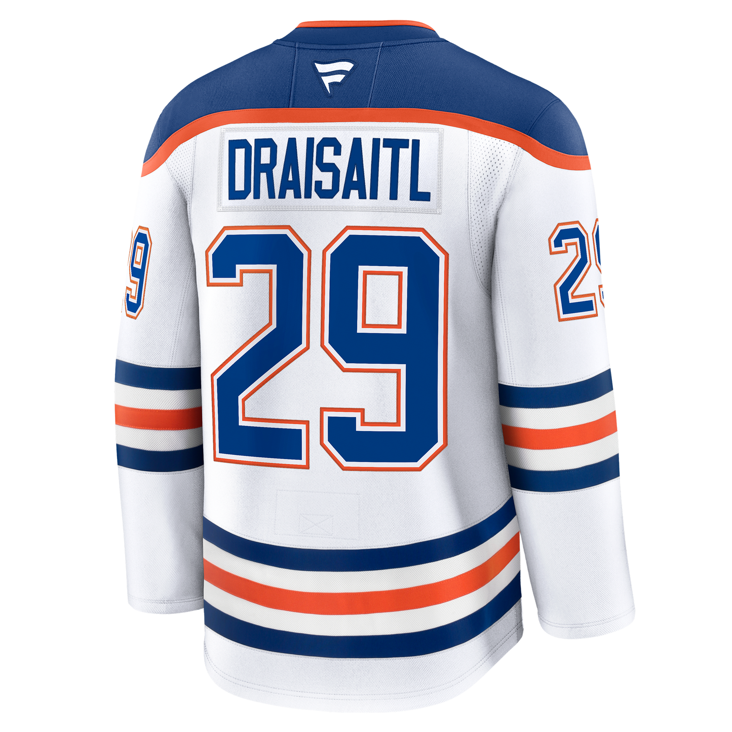 Leon Draisaitl Edmonton Oilers Fanatics Road Premium Player Jersey - White