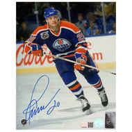 Martin Gelinas Signed Edmonton Oilers 8x10 Photo