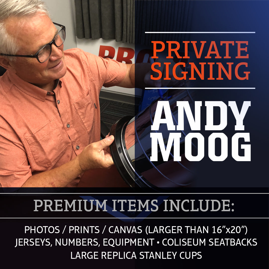 Have Andy Moog Autograph Your Item!