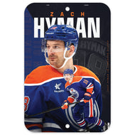 Zach Hyman Edmonton Oilers Centerfold 10x15 Wall Sign