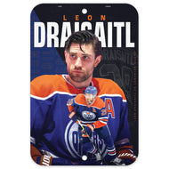Leon Draisaitl Edmonton Oilers Centerfold 10x15 Wall Sign