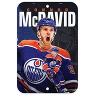 Connor McDavid Edmonton Oilers Centerfold 10x15 Wall Sign