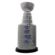 Oilers - Cups Won - Multi (4) Signed with Inscription 14" Stanley Cup Replica