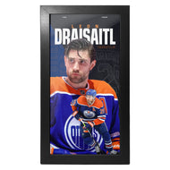 Leon Draisaitl Edmonton Oilers Centerfold 6x12 Framed Print