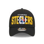 Pittsburgh Steelers New Era 2023 NFL Draft 39THIRTY Stretch Fit Hat Black