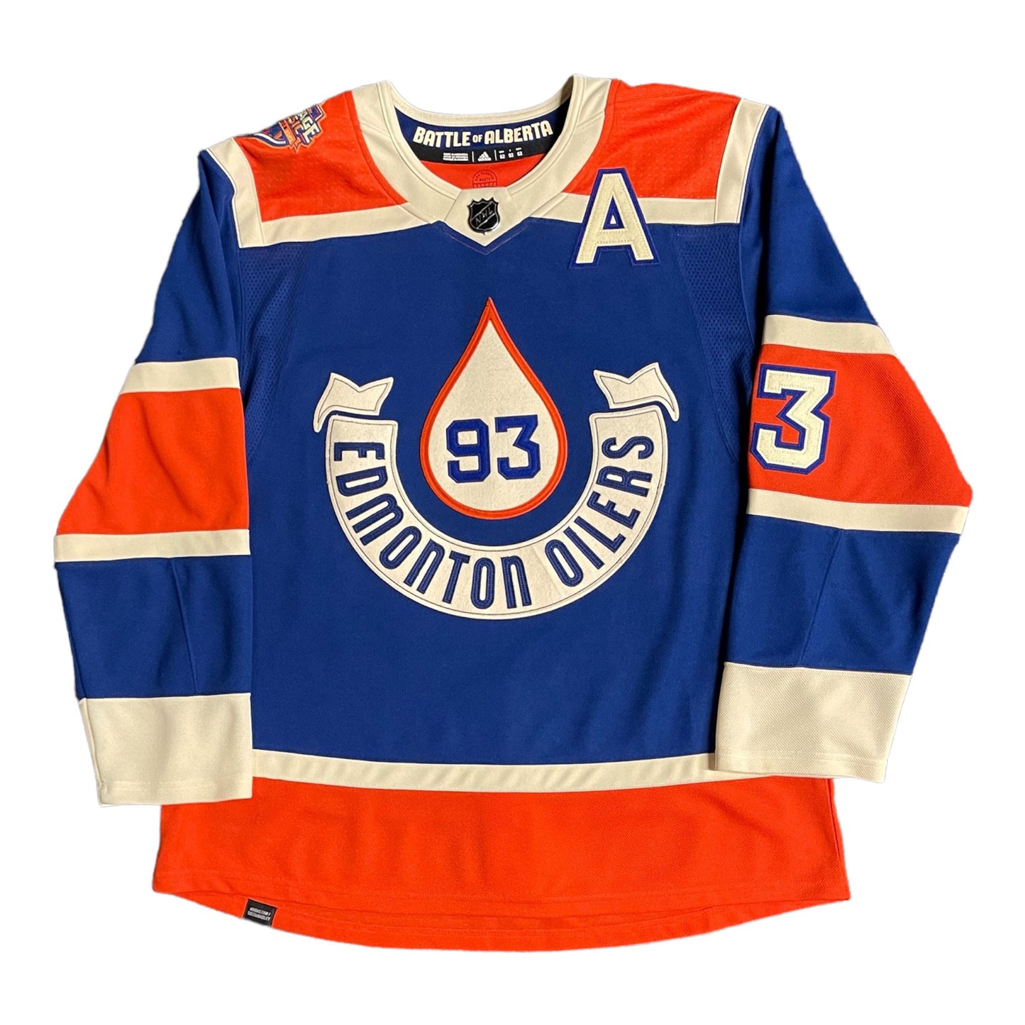 Ryan Nugent-Hopkins Edmonton Oilers Signed Heritage Classic adidas Pro Jersey