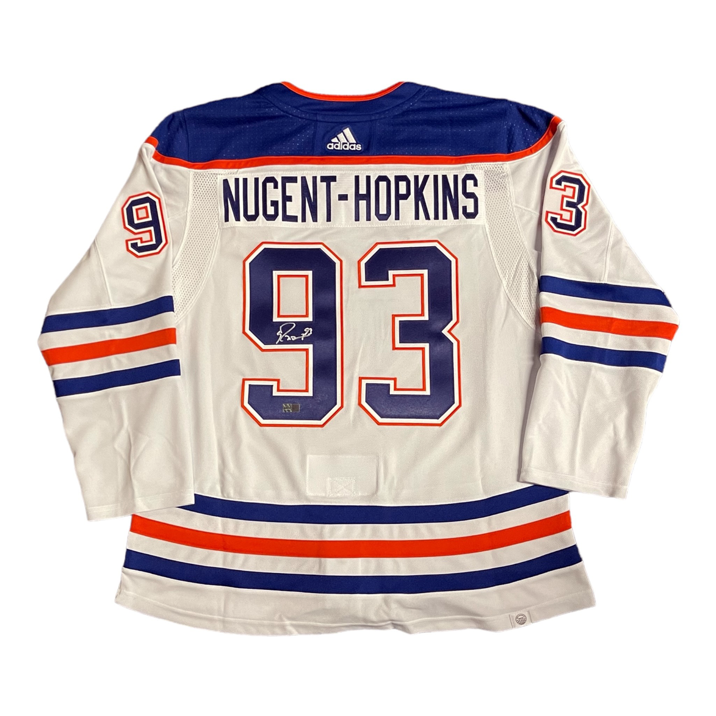 Ryan Nugent-Hopkins Signed Edmonton Oilers adidas Road Pro Jersey with 2024 Stanley Cup Final Patch