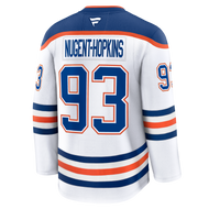 Ryan Nugent-Hopkins Edmonton Oilers Fanatics Premium Road Jersey with On Ice Cresting