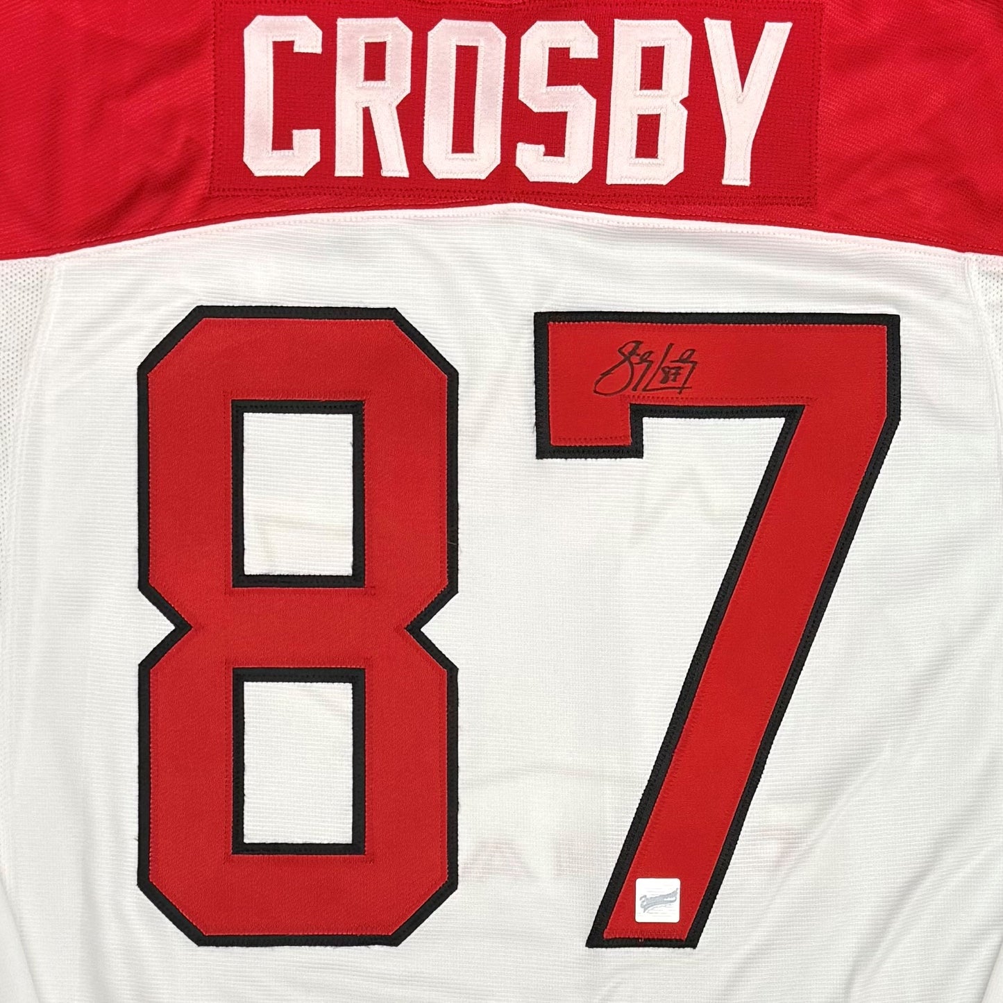 Sidney Crosby Team Canada 2010 Olympics Autographed White Jersey