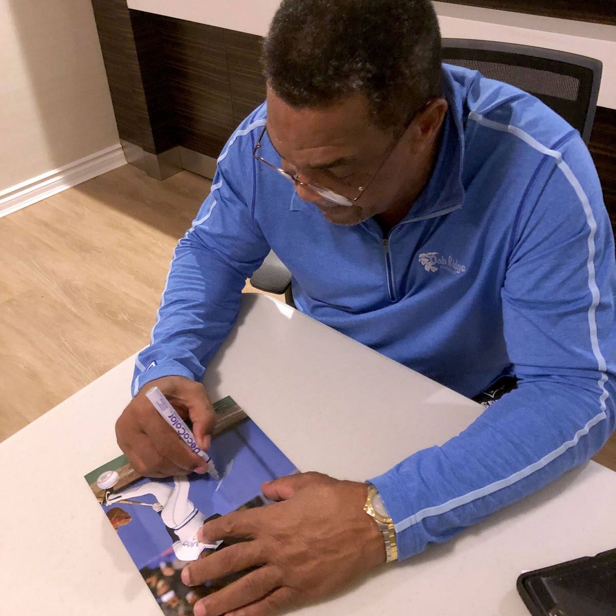George Bell Toronto Blue Jays Autographed 8x10 Photo