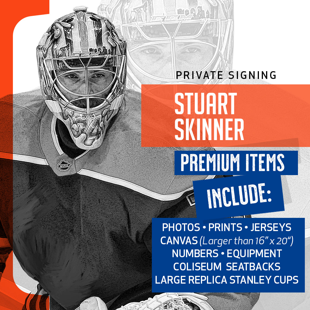 Have Stuart Skinner Autograph Your Item!