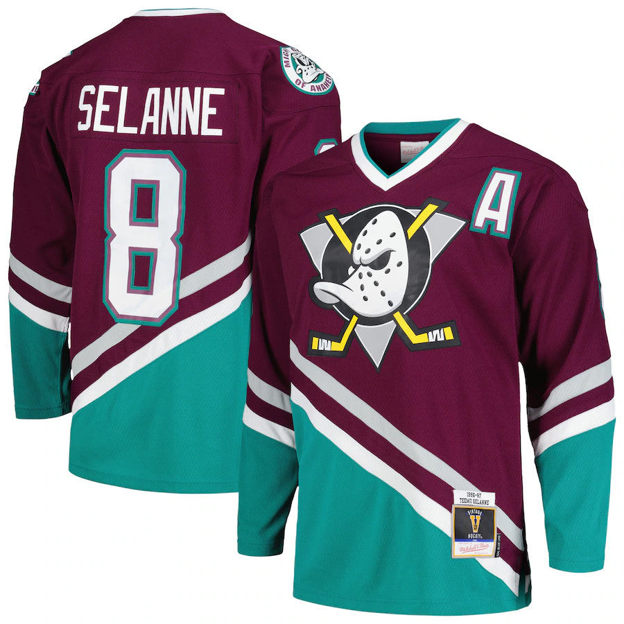 Selanne ducks jersey discount