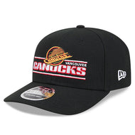 Vancouver Canucks New Era Stated 9SEVENTY Stretch Snapback Hat