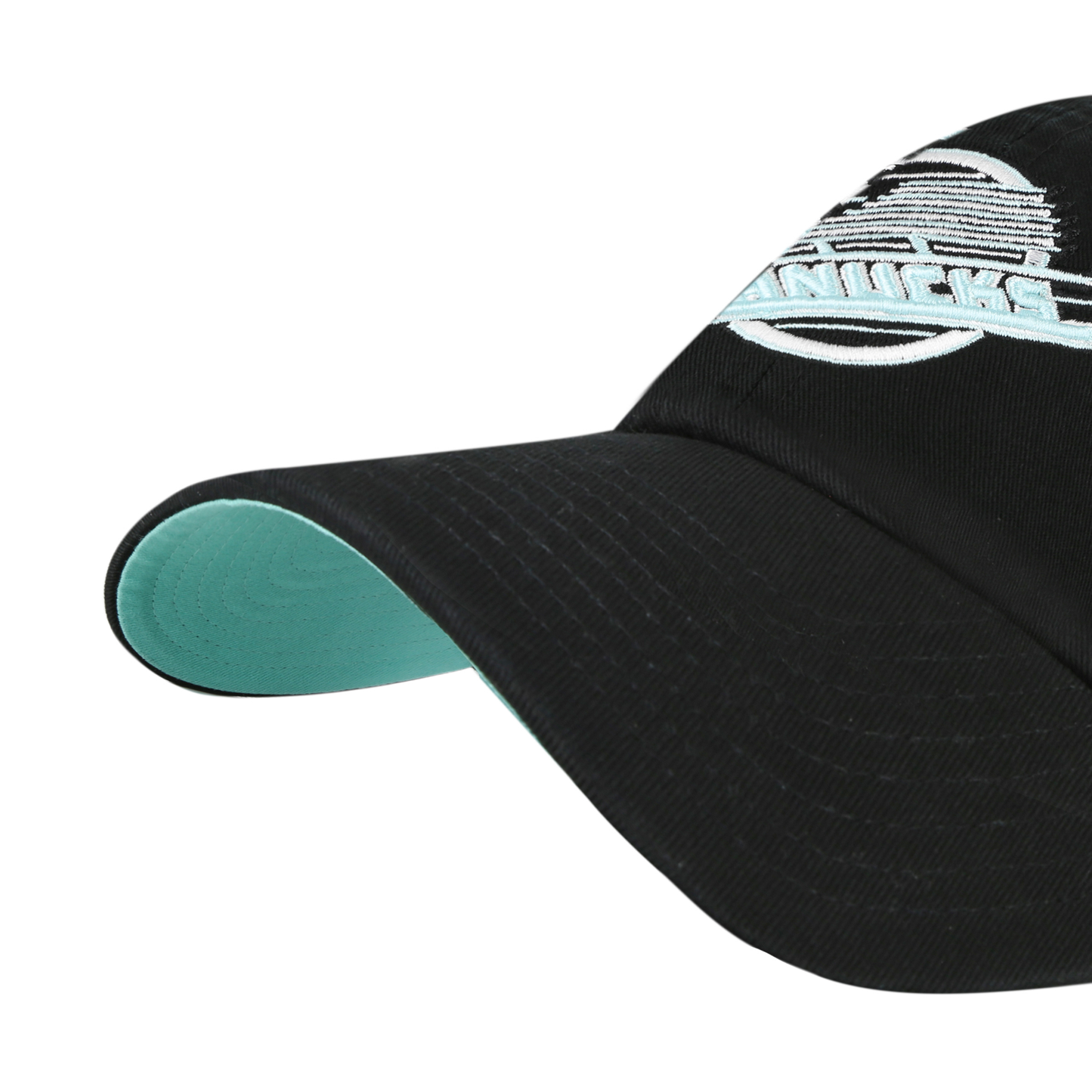 Vancouver Canucks Black Mint Double Under '47 Clean Up Hat
