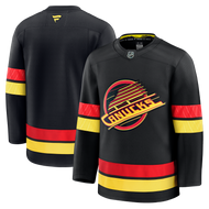 Vancouver Canucks Fanatics Premium Alternate Black Jersey