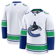 Vancouver Canucks Fanatics Premium Road White Jersey