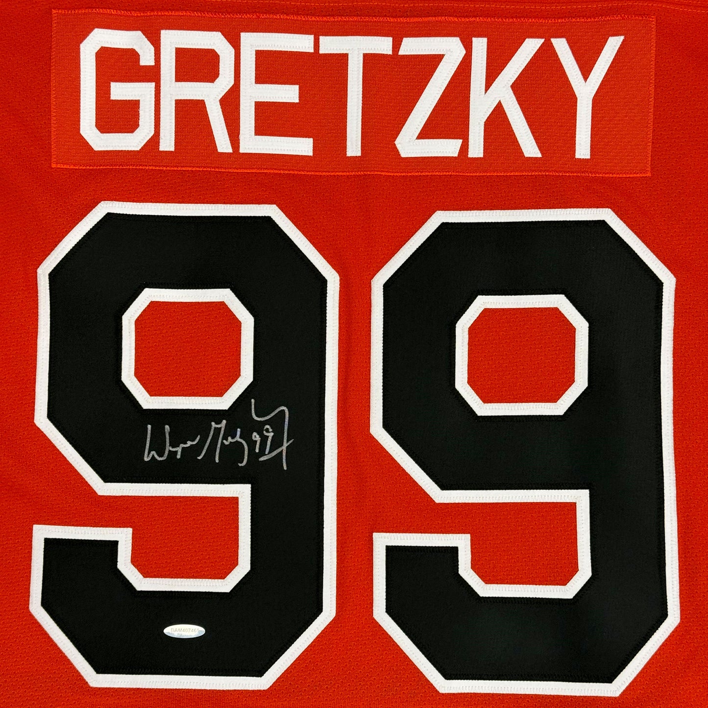 Wayne Gretzky 1980 NHL All Star Autographed Campbell Conference Orange Throwback Jersey
