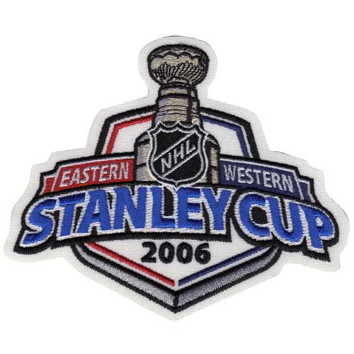 2006 Stanley Cup Finals Jersey Patch Pro Am Sports