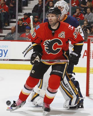 Troy Brouwer Calgary Flames 8x10 Photograph