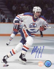 Paul Coffey Signed Edmonton Oilers Full Stride 11x14 Photo