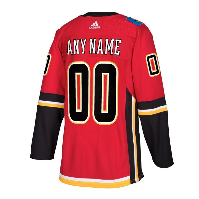 Calgary Flames Authentic adidas Pro Home Jersey Sewing Kit