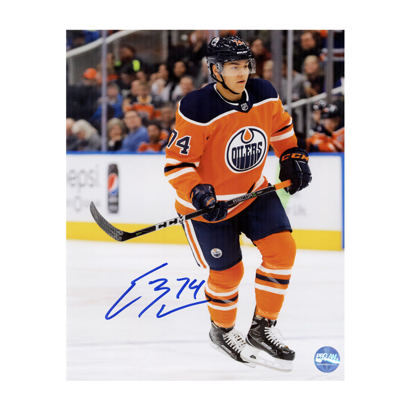 Ethan Bear Edmonton Oilers Autographed 8x10 Photo