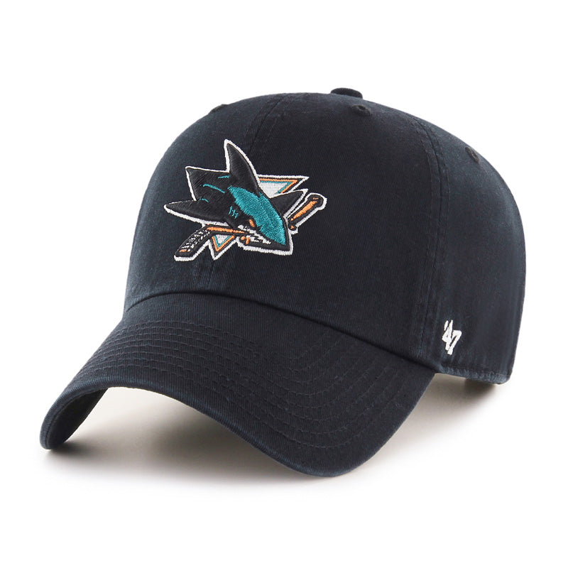 San Jose Sharks '47 Clean Up Cap