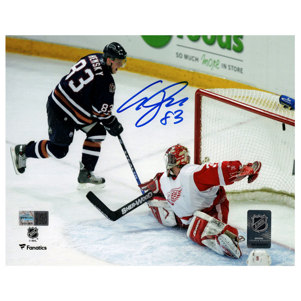 Ales Hemsky Signed Edmonton Oilers - Series Winner - 11x14 Framed Photo