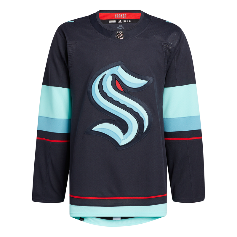 Seattle Kraken adidas NHL Authentic Pro Primegreen Home / Blue Jersey