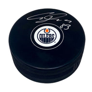 Ales Hemsky Signed Edmonton Oilers Puck
