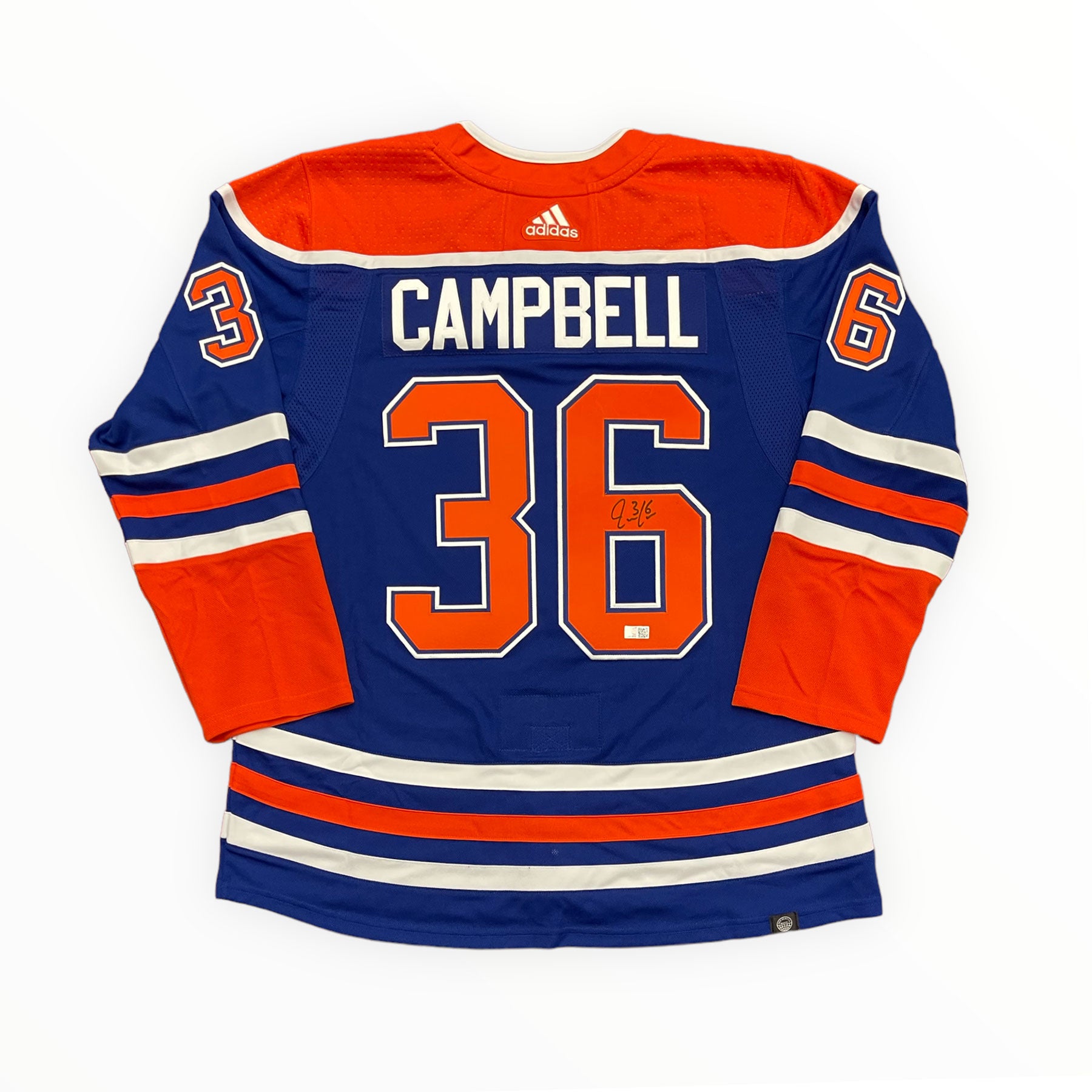 Jack Campbell Signed Edmonton Oilers Jersey (JSA COA) 2022 All