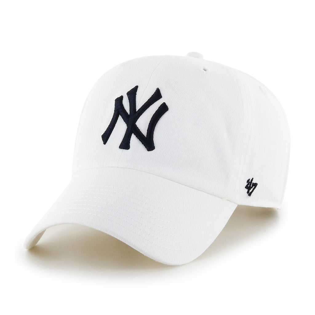 New York Yankees Alt White 47 Clean Up Cap Pro Am Sports