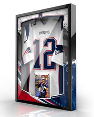 New England All Star Jersey Show Case