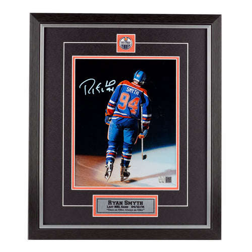 Ryan Smyth Signed Edmonton Oilers "The Last Skate" 8x10 Photo