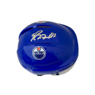 Ryan Nugent-Hopkins Edmonton Oilers Signed Mini Helmet