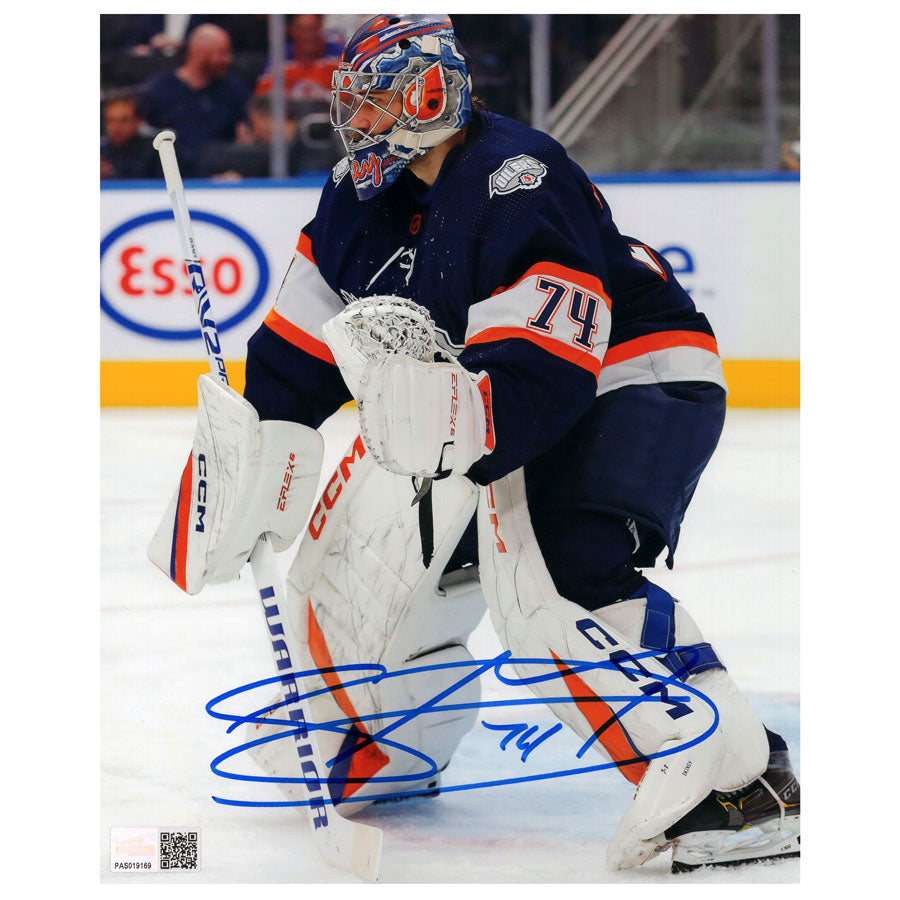 Leon Draisaitl Autographed Edmonton Oilers Pro Reverse Retro